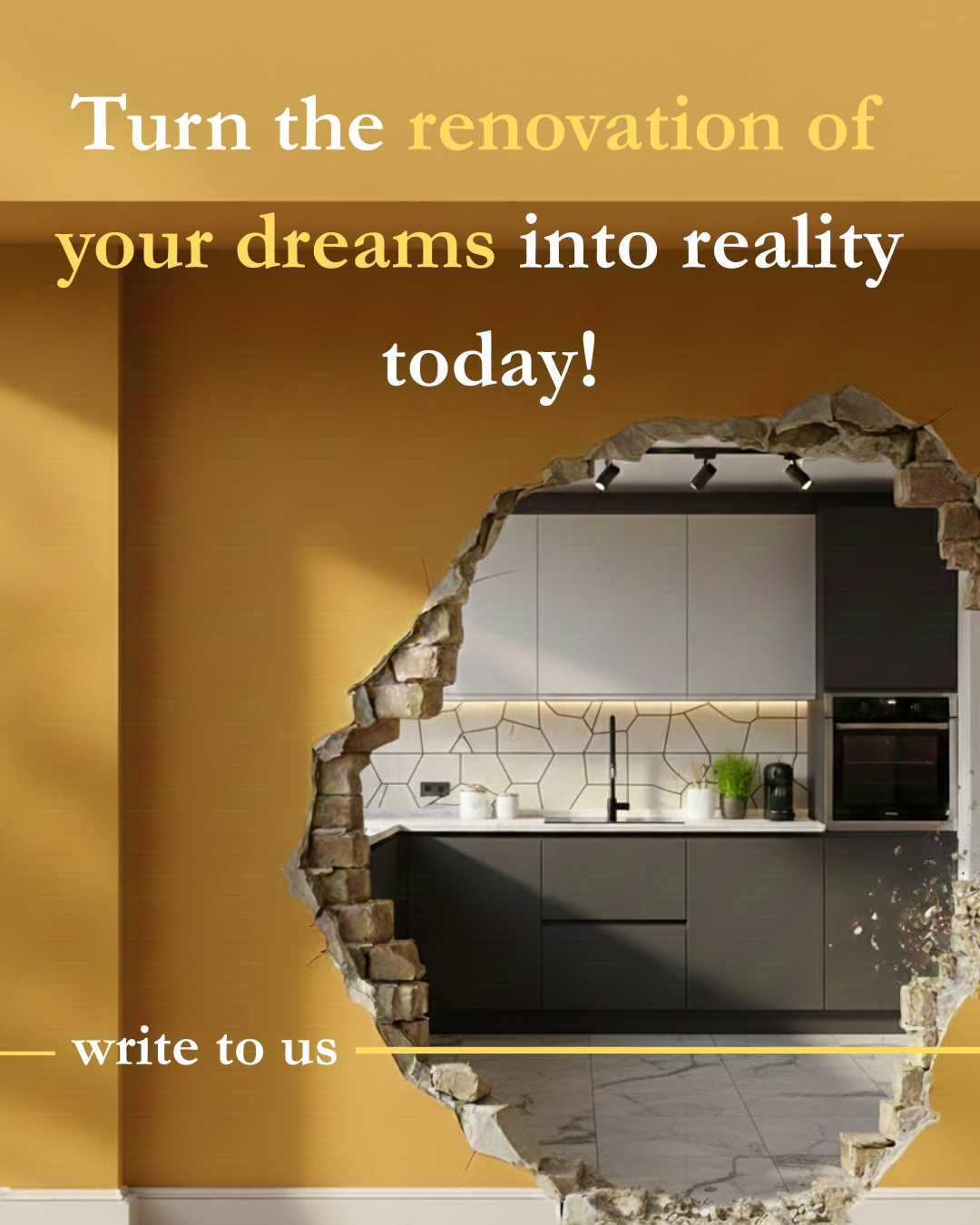 Don’t wait for the opportunity - create it! ✨

✅Renovation ⚒️
✅Precise budgeting💰
✅Material and design consultation🔍
✅Quality control🏗️
✅A highly skilled team🧑‍🔧👨‍🔧
✅A complimentary 3D design🎁
✅A guarantee👌

💡From dreams to reality, it’s just one step away 🧡

Nova Tarraco – what are you waiting for?

📞Contact us today, right now!